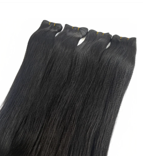 Raw Cambodian Natural Straight Double Drawn Hair